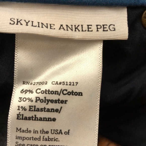 Paige Skyline Ankle Peg Jeans Size 28 - Picture 8 of 9